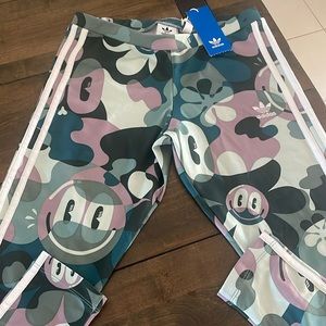 NWT- Adidas Collab with Hattie Stewart Leggings Size Small